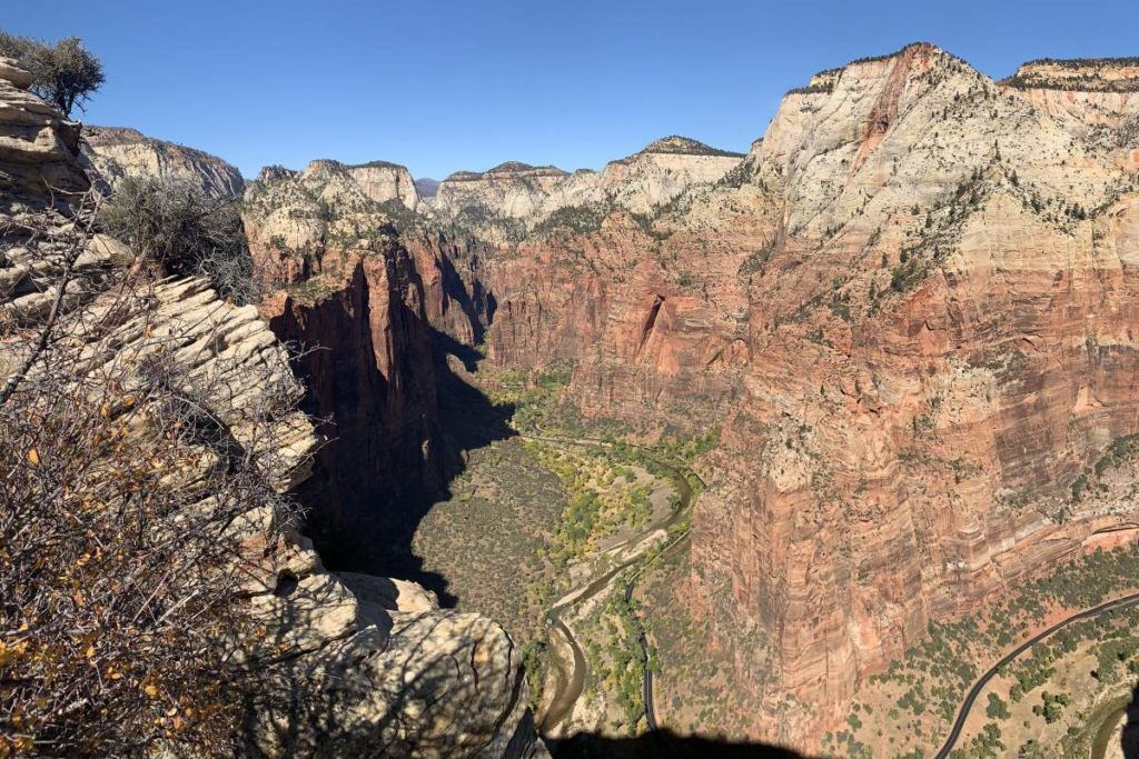 Blick von Angels Landing