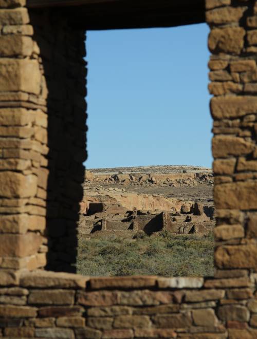 Ruinen im Chaco Culture National Historical Park