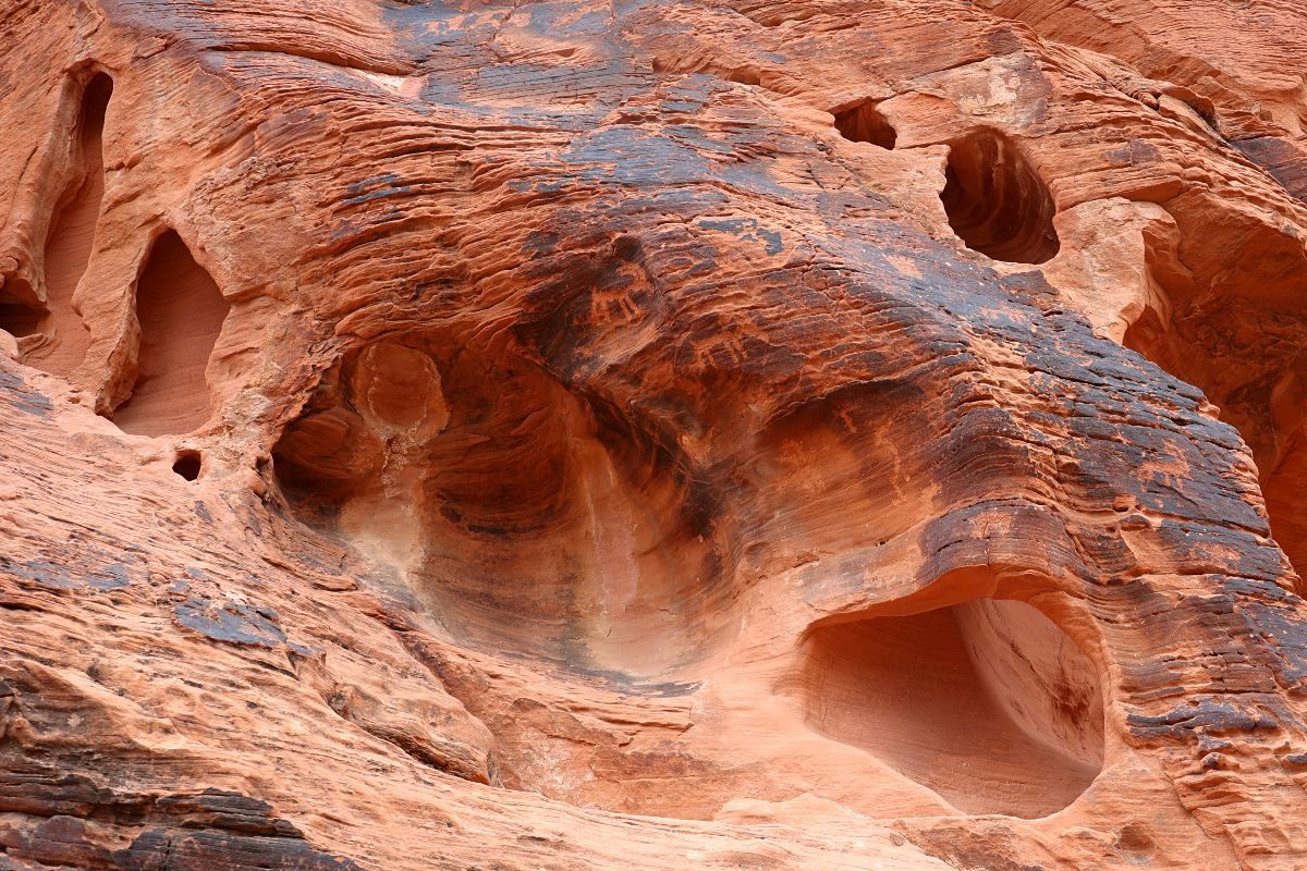 Petroglyph Trail im Valley of Fire