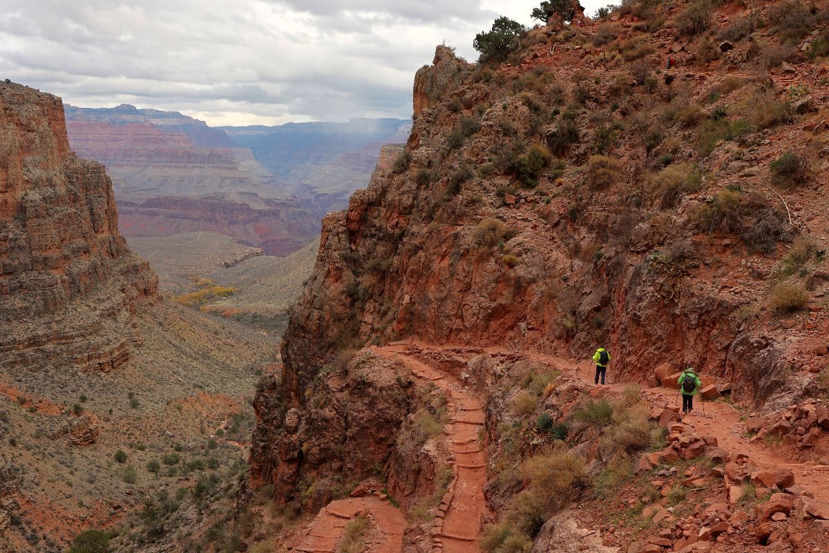 Bright Angel Trail im Grand Canyon