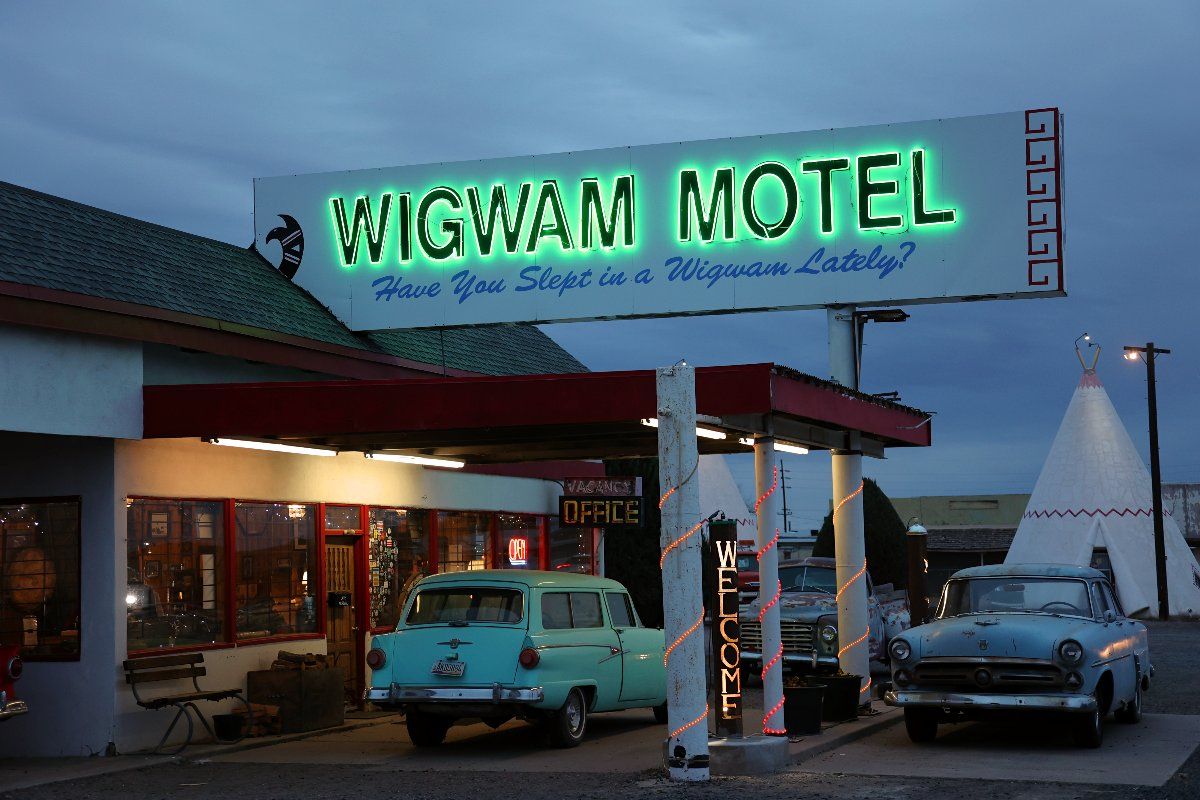 Wigwam Motel an der Route 66